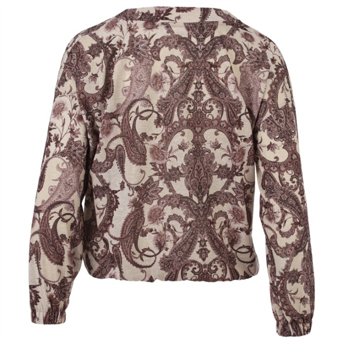 Enjoy Blouson paisley LM 156974 Bruin print Enjoy Blouson paisley LM 156974 Bruin print